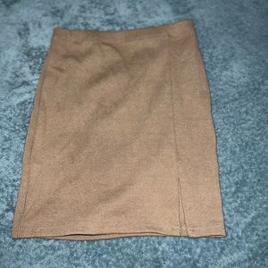 Fashion Nova brown skirt